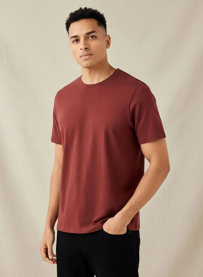 Splash FAV Men Regular Fit Crew Neck Short Sleeves T-shirt